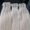 ice-blonde Virgin Hair Wefts